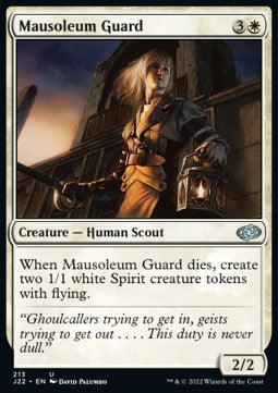 Mausoleum Guard⁣ - Jumpstart 2022⁣ (Uncommon)⁣ [213]