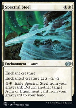 Spectral Steel⁣ - Jumpstart 2022⁣ (Uncommon)⁣ [247]