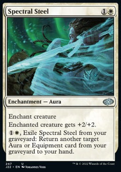 Spectral Steel⁣ - Jumpstart 2022⁣ (Uncommon)⁣ [247]