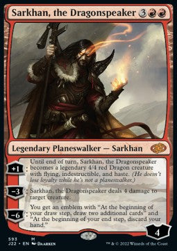 Sarkhan, the Dragonspeaker⁣ - Jumpstart 2022⁣ (Mythic)⁣ [593]