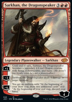 Sarkhan, the Dragonspeaker⁣ - Jumpstart 2022⁣ (Mythic)⁣ [593]