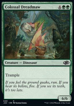Colossal Dreadmaw⁣ - Jumpstart 2022⁣ (Common)⁣ [640]
