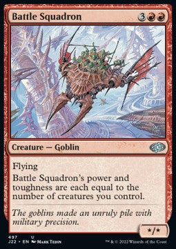 Battle Squadron⁣ - Jumpstart 2022⁣ (Uncommon)⁣ [497]