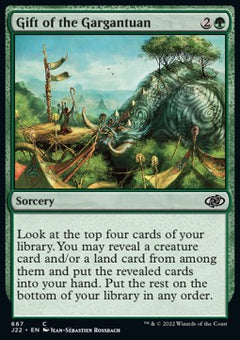Gift of the Gargantuan⁣ - Jumpstart 2022⁣ (Common)⁣ [667]