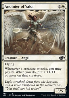 Anointer of Valor⁣ - Jumpstart 2022⁣ (Common)⁣ [148]