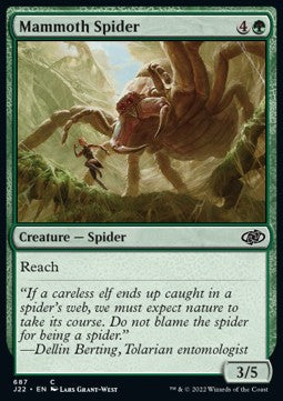 Mammoth Spider⁣ - Jumpstart 2022⁣ (Common)⁣ [687]