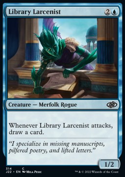 Library Larcenist⁣ - Jumpstart 2022⁣ (Common)⁣ [314]