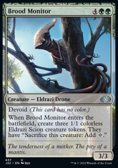 Brood Monitor⁣ - Jumpstart 2022⁣ (Uncommon)⁣ [637]