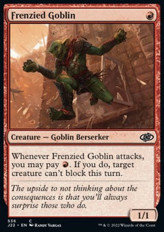 Frenzied Goblin⁣ - Jumpstart 2022⁣ (Common)⁣ [536]