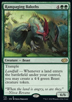 Rampaging Baloths⁣ - Jumpstart 2022⁣ (Rare)⁣ [715]