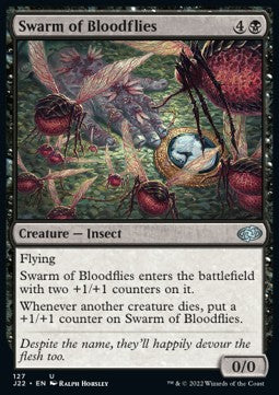Swarm of Bloodflies⁣ - Jumpstart 2022⁣ (Uncommon)⁣ [127]