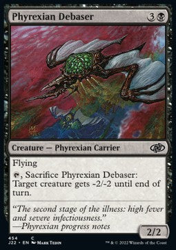 Phyrexian Debaser⁣ - Jumpstart 2022⁣ (Common)⁣ [454]