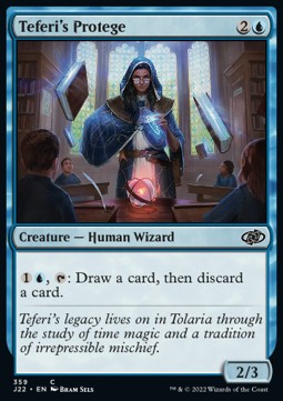 Teferi's Protege⁣ - Jumpstart 2022⁣ (Common)⁣ [359]