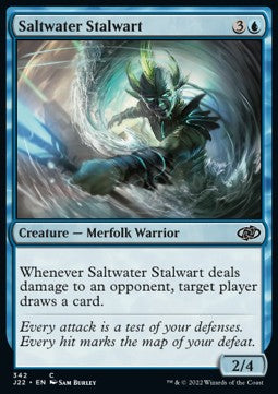 Saltwater Stalwart⁣ - Jumpstart 2022⁣ (Common)⁣ [342]