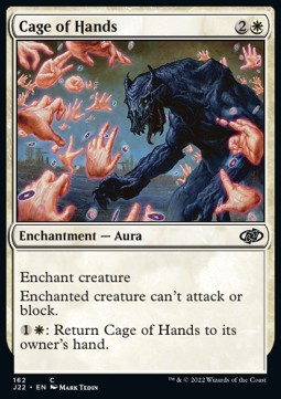 Cage of Hands⁣ - Jumpstart 2022⁣ (Common)⁣ [162]
