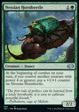 Nessian Hornbeetle⁣ - Jumpstart 2022⁣ (Uncommon)⁣ [695]