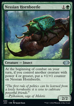 Nessian Hornbeetle⁣ - Jumpstart 2022⁣ (Uncommon)⁣ [695]
