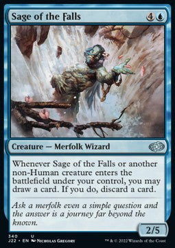 Sage of the Falls⁣ - Jumpstart 2022⁣ (Uncommon)⁣ [340]