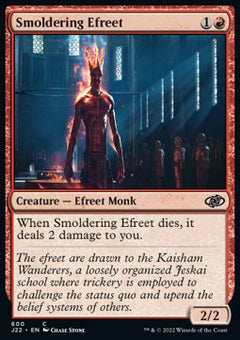 Smoldering Efreet⁣ - Jumpstart 2022⁣ (Common)⁣ [600]