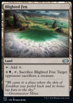 Blighted Fen⁣ - Jumpstart 2022⁣ (Uncommon)⁣ [810]