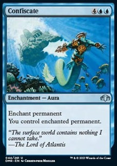 Confiscate⁣ - Dominaria Remastered⁣ (Uncommon)⁣ [44]