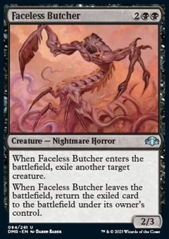 Faceless Butcher⁣ - Dominaria Remastered⁣ (Uncommon)⁣ [84]