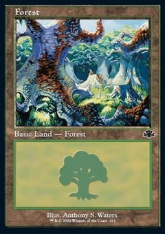 Forest (V.2)⁣ - Dominaria Remastered⁣ (Land)⁣ [411]