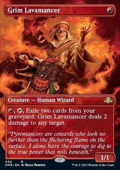 Grim Lavamancer (V.2)⁣ - Dominaria Remastered: Extras⁣ (Rare)⁣ [434]