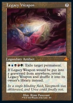 Legacy Weapon (V.1)⁣ - Dominaria Remastered: Extras⁣ (Mythic)⁣ [383]