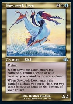Sawtooth Loon⁣ - Dominaria Remastered: Extras⁣ (Uncommon)⁣ [367]
