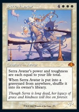 Serra Avatar⁣ - Dominaria Remastered: Extras⁣ (Mythic)⁣ [272]