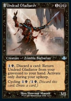 Undead Gladiator⁣ - Dominaria Remastered: Extras⁣ (Uncommon)⁣ [313]