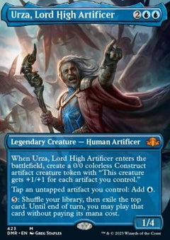 Urza, Lord High Artificer (V.2)⁣ - Dominaria Remastered: Extras⁣ (Mythic)⁣ [423]