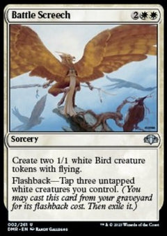 Battle Screech⁣ - Dominaria Remastered⁣ (Uncommon)⁣ [2]