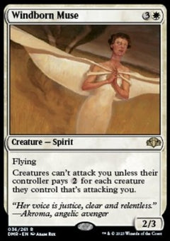 Windborn Muse⁣ - Dominaria Remastered⁣ (Rare)⁣ [36]