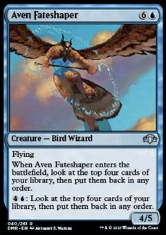 Aven Fateshaper⁣ - Dominaria Remastered⁣ (Uncommon)⁣ [40]