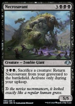 Necrosavant⁣ - Dominaria Remastered⁣ (Uncommon)⁣ [93]