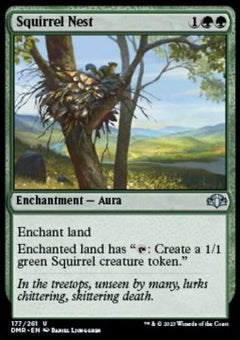 Squirrel Nest⁣ - Dominaria Remastered⁣ (Uncommon)⁣ [177]