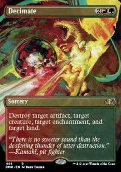Decimate (V.2)⁣ - Dominaria Remastered: Extras⁣ (Rare)⁣ [444]
