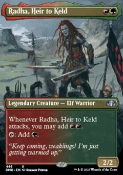 Radha, Heir to Keld (V.2)⁣ - Dominaria Remastered: Extras⁣ (Uncommon)⁣ [446]