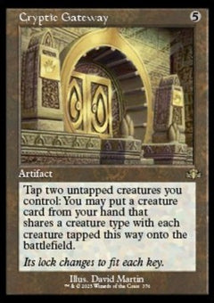 Cryptic Gateway⁣ - Dominaria Remastered: Extras⁣ (Rare)⁣ [376]