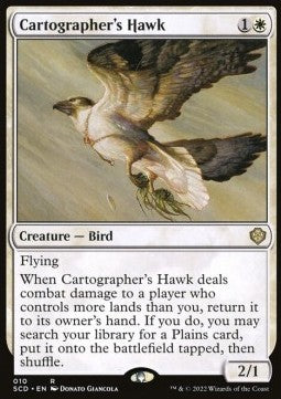 Cartographer's Hawk⁣ - Starter Commander Decks⁣ (Rare)⁣ [10]