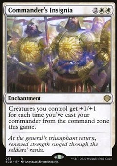 Commander's Insignia⁣ - Starter Commander Decks⁣ (Rare)⁣ [13]