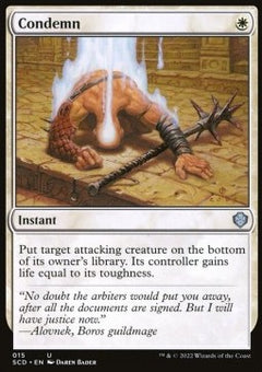 Condemn⁣ - Starter Commander Decks⁣ (Uncommon)⁣ [15]