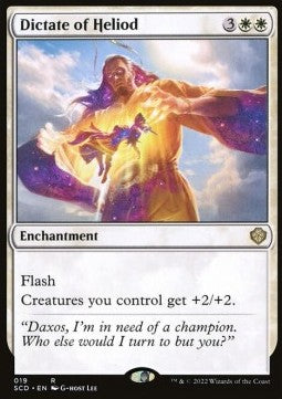 Dictate of Heliod⁣ - Starter Commander Decks⁣ (Rare)⁣ [19]