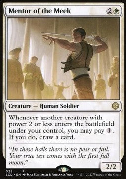 Mentor of the Meek⁣ - Starter Commander Decks⁣ (Rare)⁣ [28]