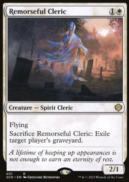 Remorseful Cleric⁣ - Starter Commander Decks⁣ (Rare)⁣ [31]