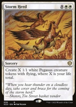 Storm Herd⁣ - Starter Commander Decks⁣ (Rare)⁣ [36]