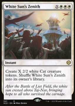 White Sun's Zenith⁣ - Starter Commander Decks⁣ (Rare)⁣ [41]