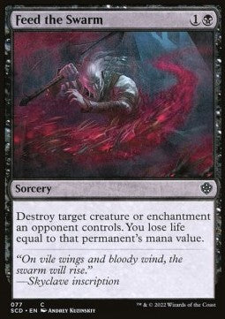 Feed the Swarm⁣ - Starter Commander Decks⁣ (Common)⁣ [77]